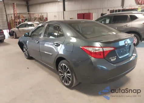 2014 Toyota Corolla S Plus z USA, uszkodzony, nr VIN 5YFBURHE7EP148239